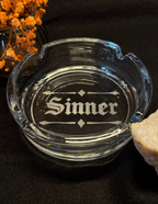 Cendrier gravé - Sinner